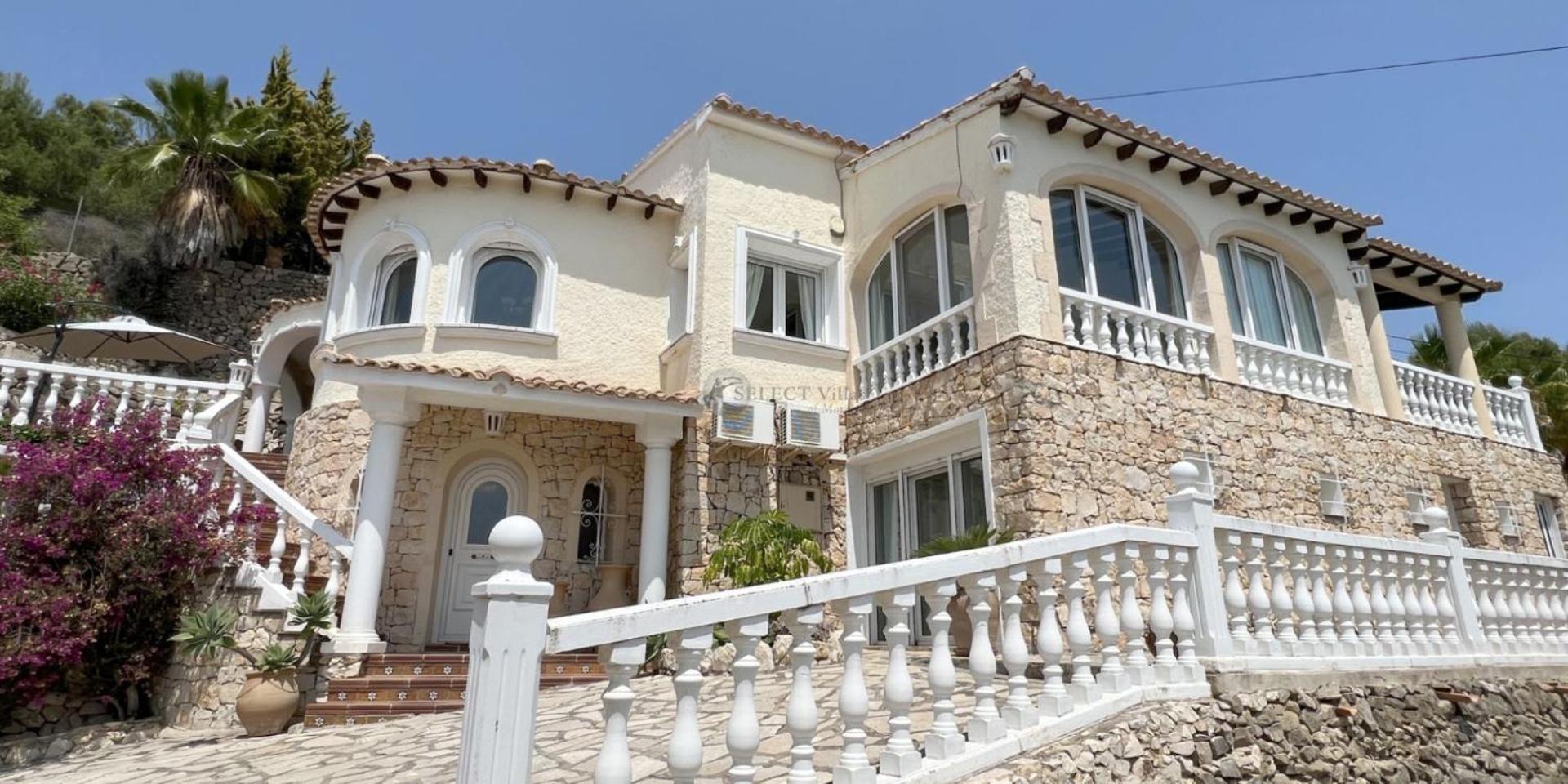 Villa Cost-A Blanca Benissa Eksteriør billede